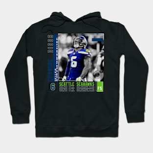 Quandre Diggs Paper Poster Hoodie